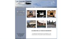 Desktop Screenshot of leesound.com